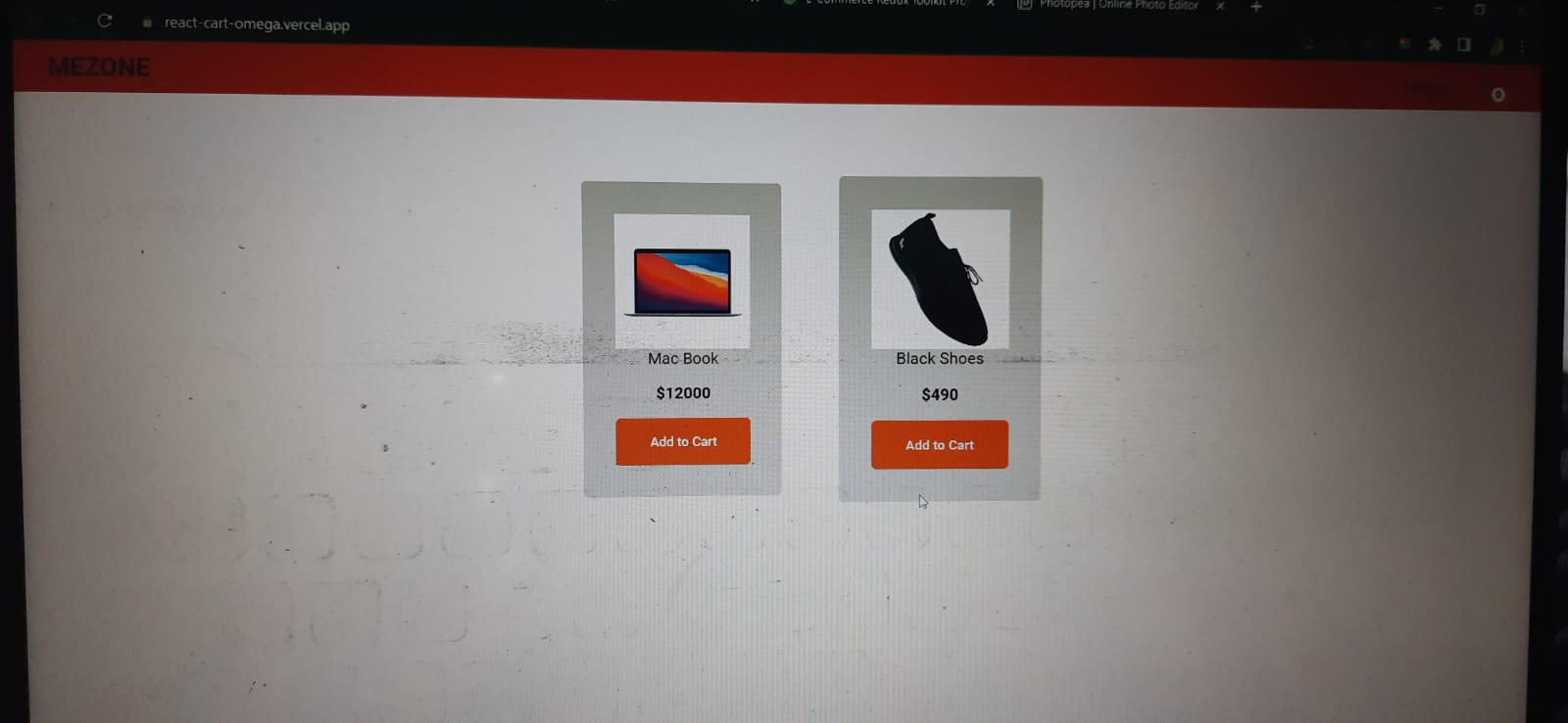 E-Commerce Card